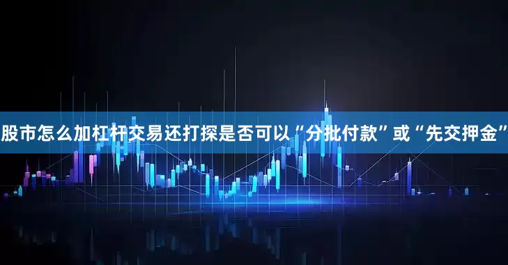 股市怎么加杠杆交易还打探是否可以“分批付款”或“先交押金”